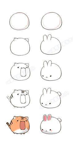 Cute Drawing Ideas Easy Step by Step 56 Best Stey by Step Drawing Tutorials for Kids Images Drawing