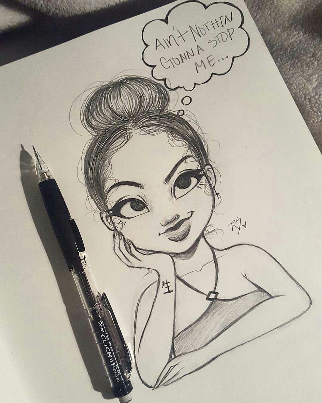 Cute Drawing Ideas for Your Girlfriend Cute and Simple Drawing From Christina Lorre Christina Lorre