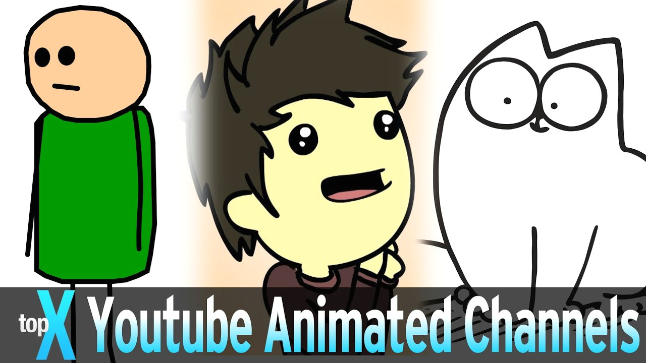 Cute Drawing Ideas Youtube top 10 Youtube Animated Channels topx Ep 28 Youtube