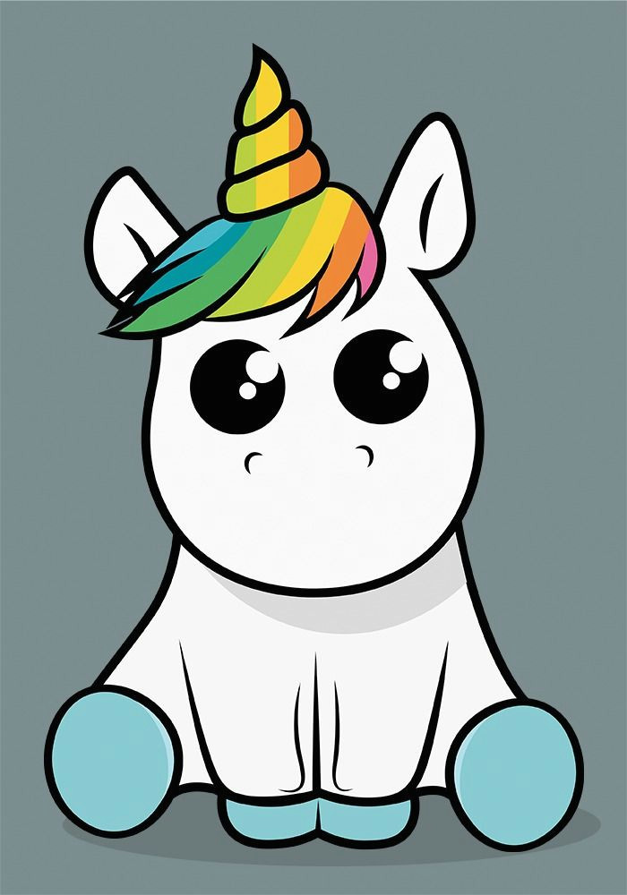 Cute Drawing In the World Unica Rnio Roberto Diys Crafts Illustrations Unicorn Unicorn