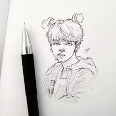 Cute Drawing Jimin 1252 Best A Bts Drawingsa Images In 2019 Draw Bts Boys Drawing