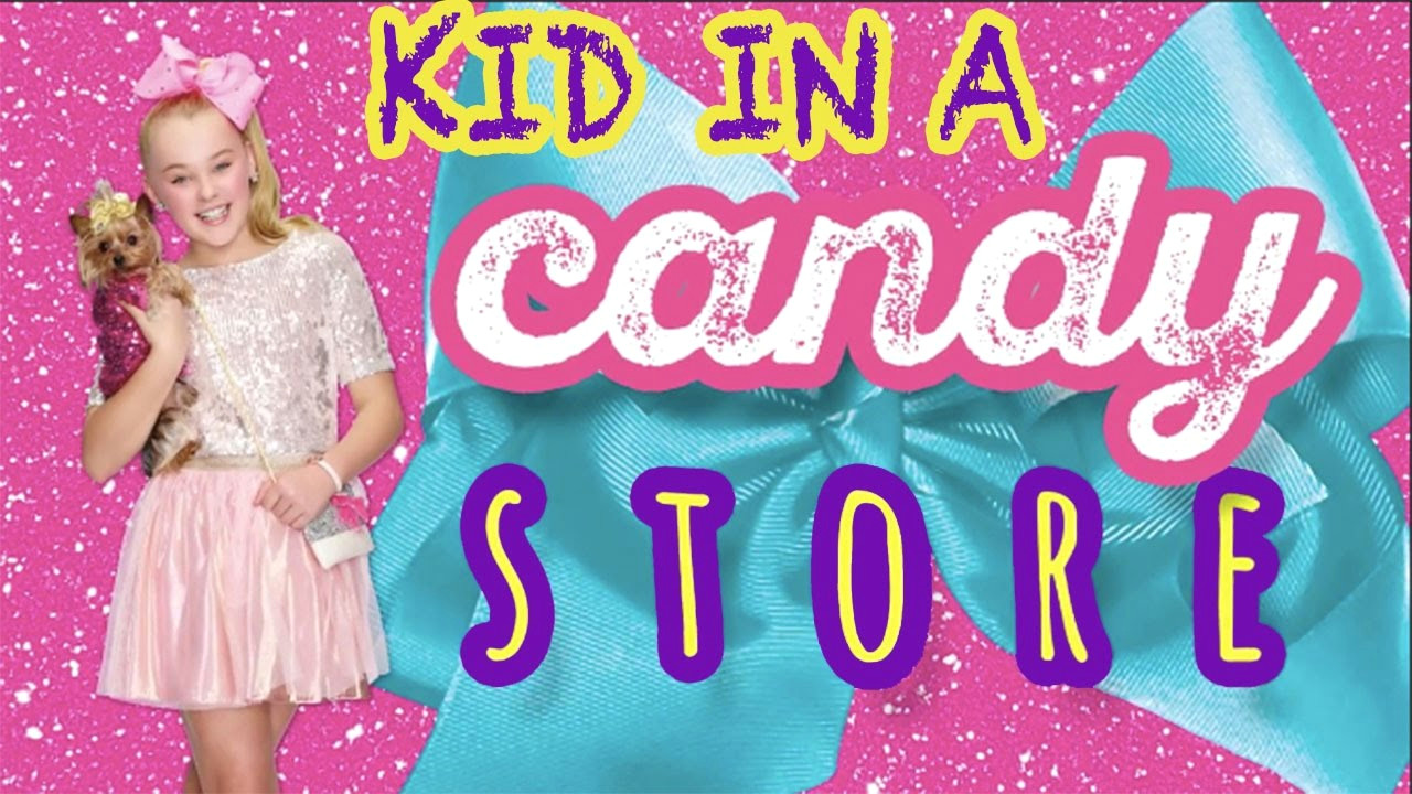 Cute Drawing Jojo Siwa Kid In A Candy Store Lyric Video Jojo Siwa Youtube