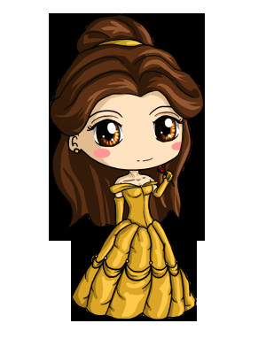 Cute Drawing Of Disney Princess Belle Chibi by Icypanther1 Deviantart Com On Deviantart My
