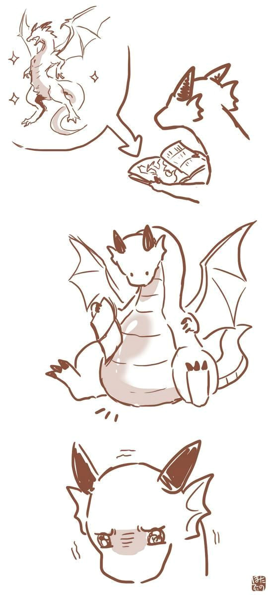 Cute Drawing Of Dragons You Seek Dragons You Say Well You Ve Found them Photo Loves