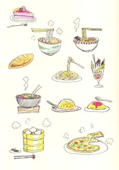 Cute Drawing Of Food 386 Best Illustrations Food Images Food Illustrations Cute