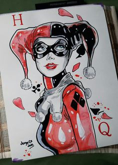 Cute Drawing Of Harley Quinn Harley Quinn Drawing