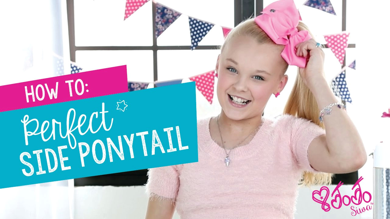 Cute Drawing Of Jojo Siwa How to Create the Perfect Jojo Siwa Side Ponytail Hair Tutorial