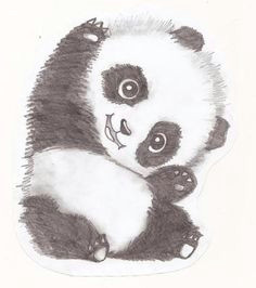 Cute Drawing Of Panda 33 Best Panda Drawing Images Panda Drawing Panda Bears Cute Panda