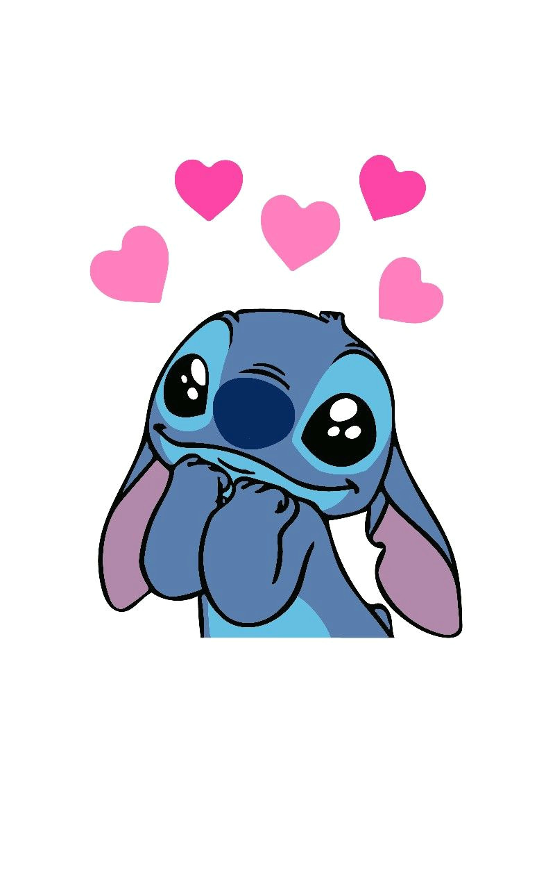 Cute Drawing Of Stitch Creato Con Adobe Draw Teena In 2019 iPhone Wallpaper Cute