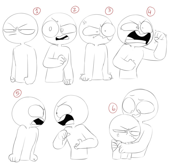 Cute Drawing References Angry Poses 1 Reference Art Reference Drawings Und Drawing