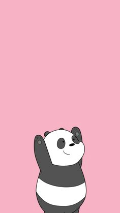 Cute Drawing Wallpaper for android Pandaaa We Bare Bears Wallpaper Bare Bears We Bare Bears We