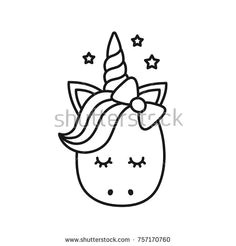 Cute Drawings Easy Unicorn How to Draw A Super Cute and Easy Unicorn Youtube Draw In 2019