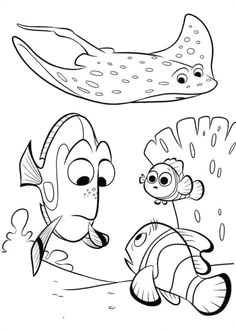 Cute Nemo Drawing Die 14 Besten Bilder Von Nemo Und Dorie Coloring Pages Finding