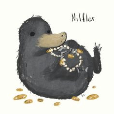 Cute Niffler Drawing Die 104 Besten Bilder Von Niffler In 2019 Fantastic Beasts where
