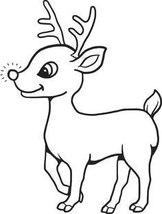 Cute Reindeer Drawing 1210 Best Reindeer Images In 2019 Vintage Christmas Xmas