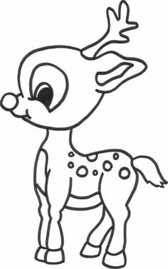 Cute Reindeer Drawing 236 Best Baby Reindeers Images Xmas Reindeer Appliques