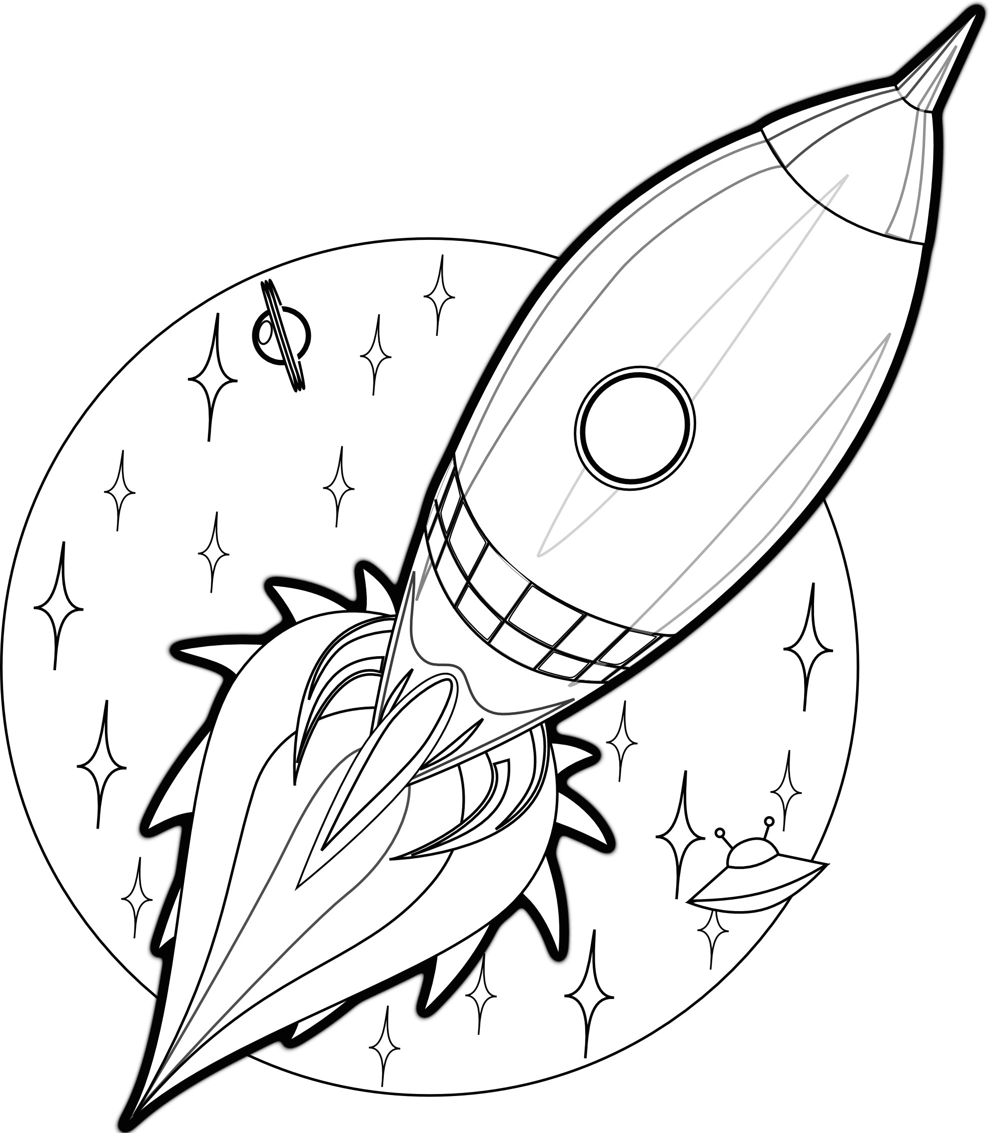 Cute Rocket Drawing Free Printable Rocket Ship Coloring Pages for Kids Vbs Space Ideas