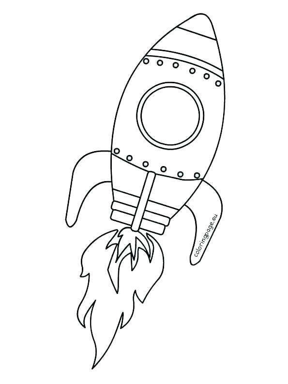 Cute Rocket Drawing Rocketship Coloring Page Property Rocket Drawing Valid Ship Pages