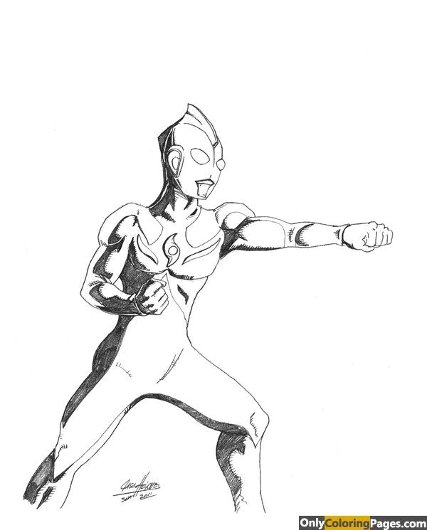 Cute Ultraman Drawing Ultraman Cosmos Coloring Pages Only Coloring Pages Coloring