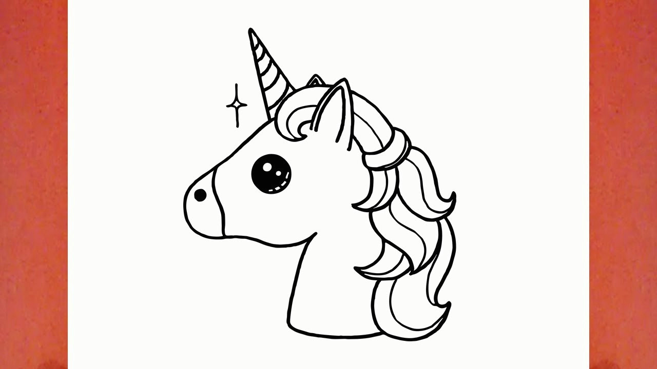 Cute Unicorn Drawing Tutorial How to Draw A Cute Unicorn Youtube