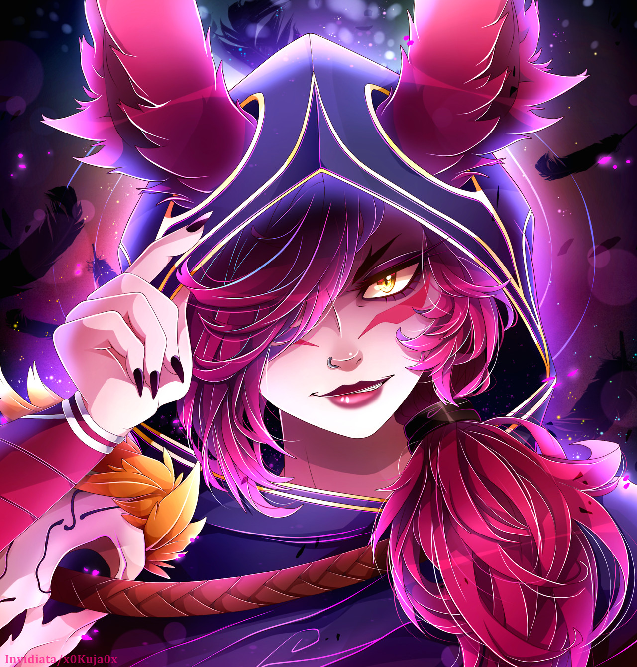 Cute Xayah Drawing My attempt On Drawing Xayah From League Of Legends League League