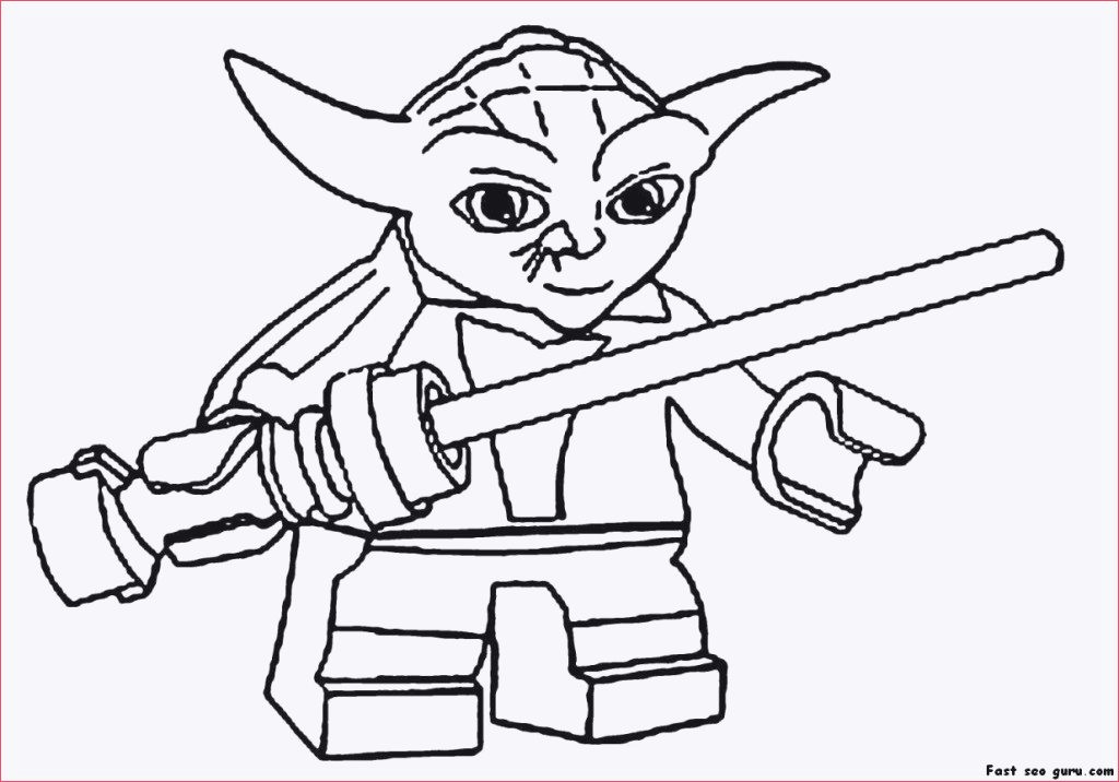 Cute Yoda Drawing Ausmalbilder Star Wars Yoda Besten Ausmalbilder