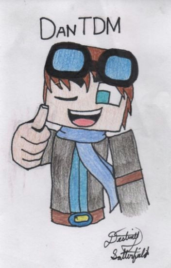 Dantdm Drawing Things Dantdm and Thinknoodles Fan Fiction Gruntygru Wattpad