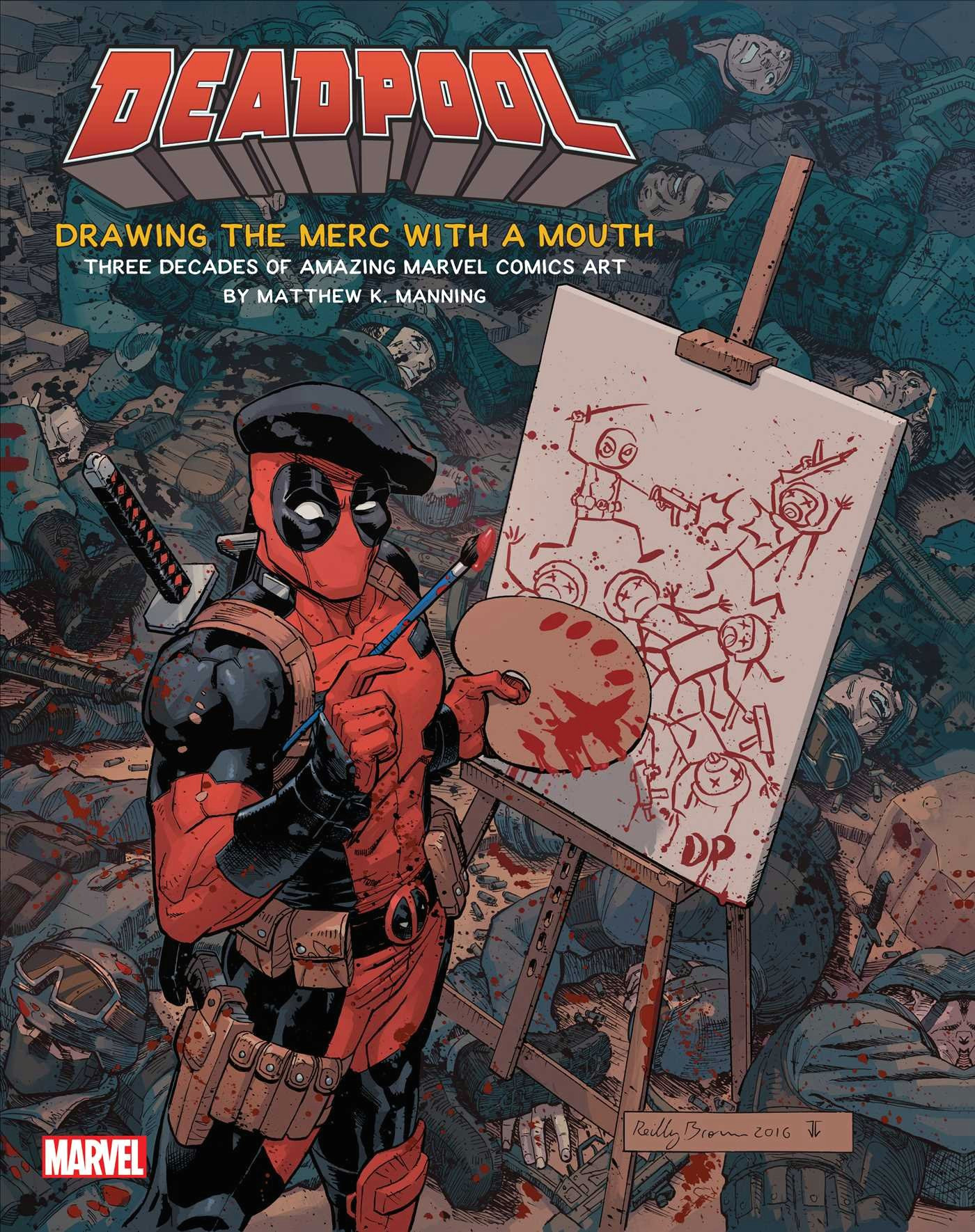 Deadpool 2 Drawing Easy Amazon Com Deadpool Drawing the Merc with A Mouth Three Decades
