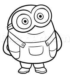 Despicable Me 2 Easy Drawings 29 Best Minion Drawing Images Minion Drawing Kid Drawings Learn