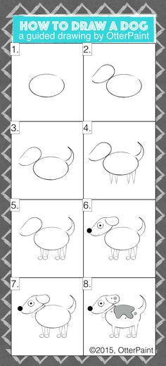 Directed Drawing Dogs 161 Best Step by Step Drawing Images In 2019 Drawing Techniques