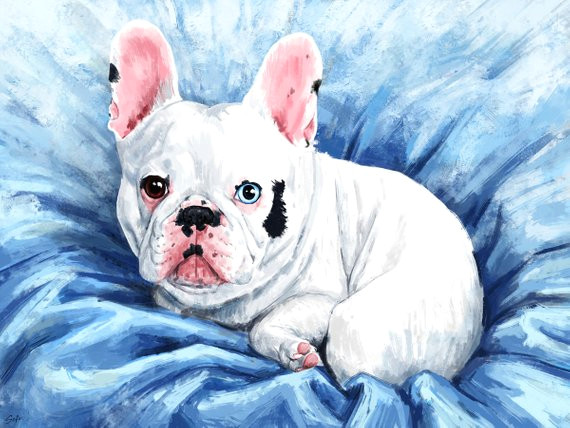 Dog Drawing Competition Custom Pet Portrait Gift Dog Portrait Dog Memorial Portrait Etsy