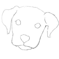 Dog Drawing Really Easy How to Draw A Puppy Drawing Drawings Puppy Drawing Sketches