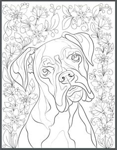 Dog Drawing to Colour 217 Best Dogs to Color Images Coloring Pages Coloring Books