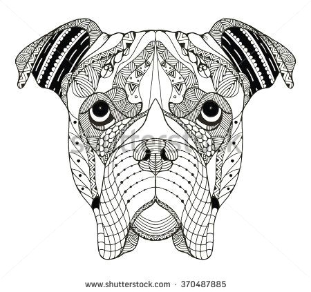 Dog Drawing to Print Boxer Energetic and Funny Coloring Pages Drawings Boxer Dogs Art