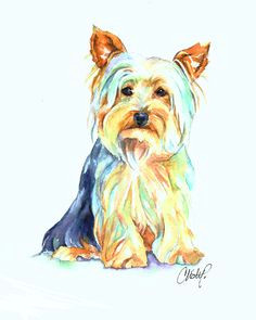 Dog Drawing Yorkie 161 Best Cartoon Yorkies Images Dog Paintings Drawings Of Dogs