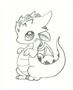 Dragon S Eye Drawing Easy Cute Little Dragon Drawing Dragon Dragon Art Drawings