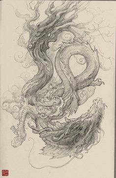 Dragon S Lair Drawing 337 Best Chinese Dragons Images Chinese Art Japanese Art