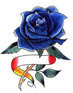 Draw A Blue Rose 88 Best Blue Rose Tattoo Images Female Tattoos Tattoo Designs