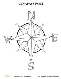 Draw A Compass Rose with 8 Directions 8 Best Compass Rose Activities Images Preschool social Studies