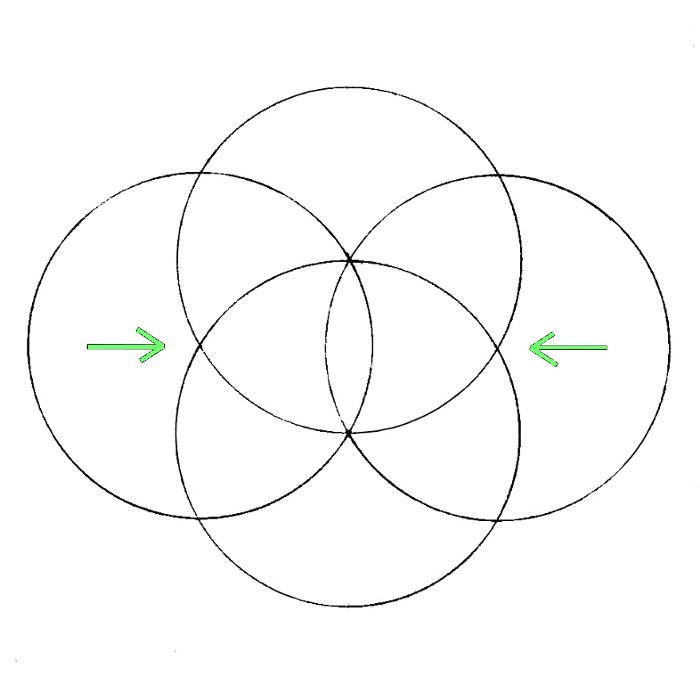 Draw A Compass Rose with 8 Directions Flower Of Life How to Draw It the Chemical Marriage