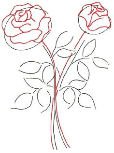 Draw A Rose with A Stem 163 Best How to Draw Rose Images Drawings Drawing Flowers How to