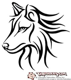 Draw A Tribal Wolf Die 273 Besten Bilder Von Muster Wolfe In 2019 Tattoo Wolf