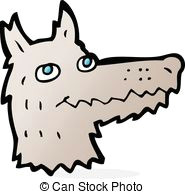 Draw Cartoon Wolf Head Cartoon Wolf Head