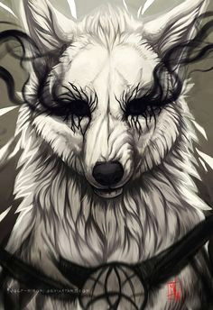 Draw Demon Wolf 308 Best Demon Wolf Images Animal Drawings Drawings Sketches Of