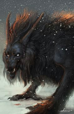 Draw Demon Wolf 308 Best Demon Wolf Images Animal Drawings Drawings Sketches Of