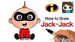 Draw so Cute New Drawing Draw so Cute Youtube Jack Jack From Incredibles Disney