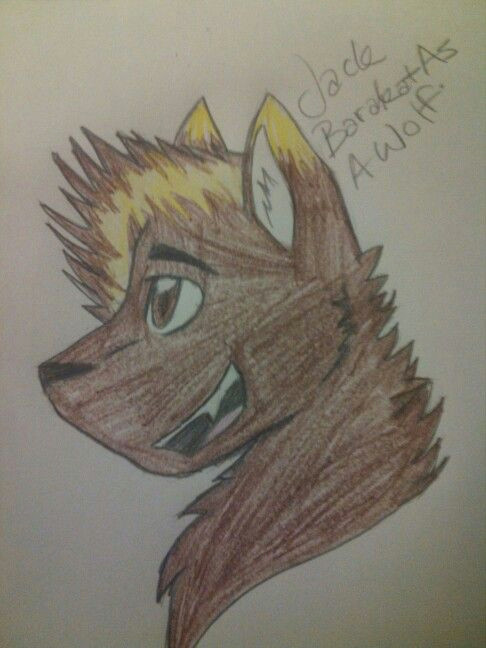 Draw Wolf Hair so I Tried to Draw Another Wolf and the Hair Remnded Me Of Jack