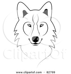 Draw Wolf Outline How to Draw A Wolf Face Google Search Wolves Drawings Art