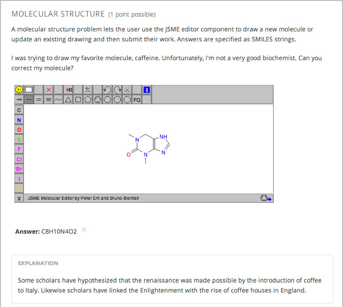 Drawing 1 Course Description 10 23 Molecule Editor tool Building and Running An Edx Course