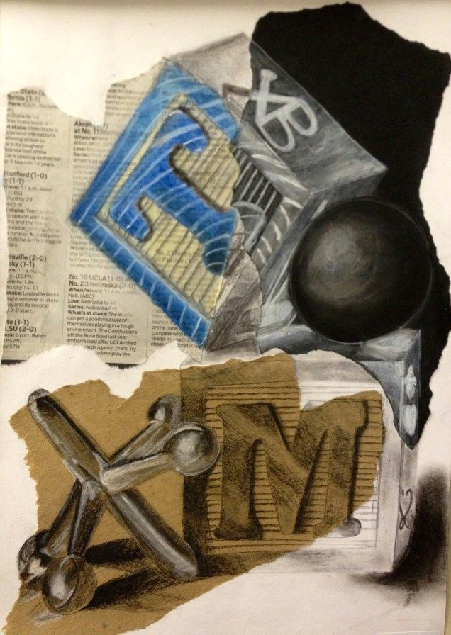 Drawing 1 High School Mixed Media Drawing Collage Project Art Still Life Drawings
